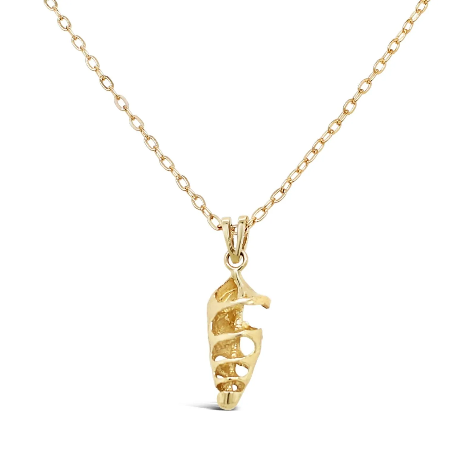 Weather Worn Shell Pendant